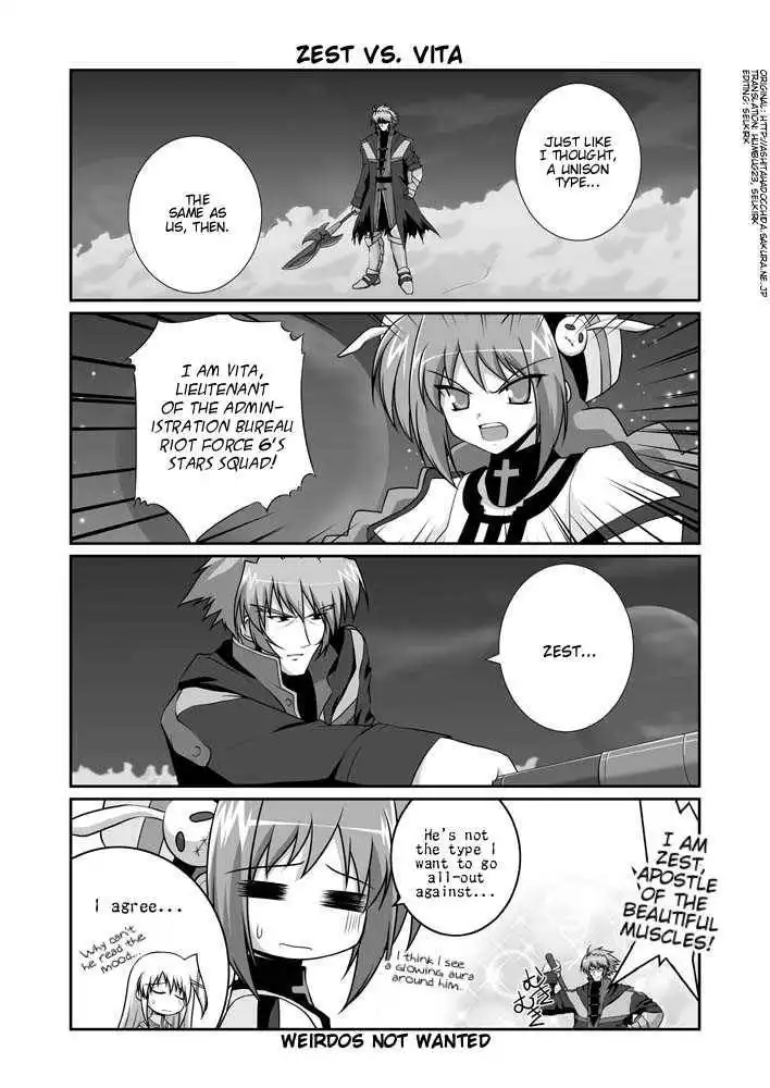 Mahou Shoujo Lyrical Nanoha StrikerS the Comics Chapter 11.2 12